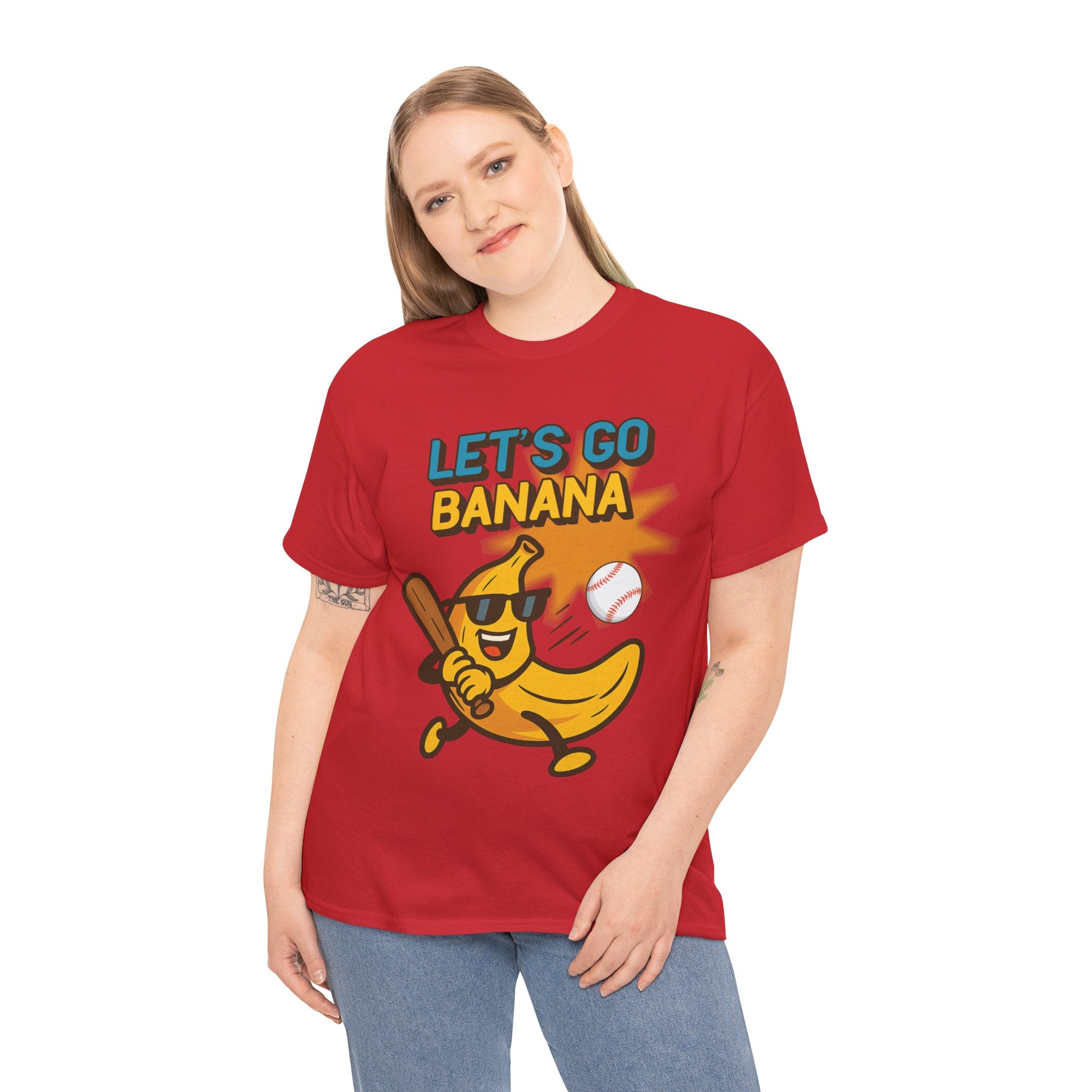 Baseball Banana Unisex Tee
