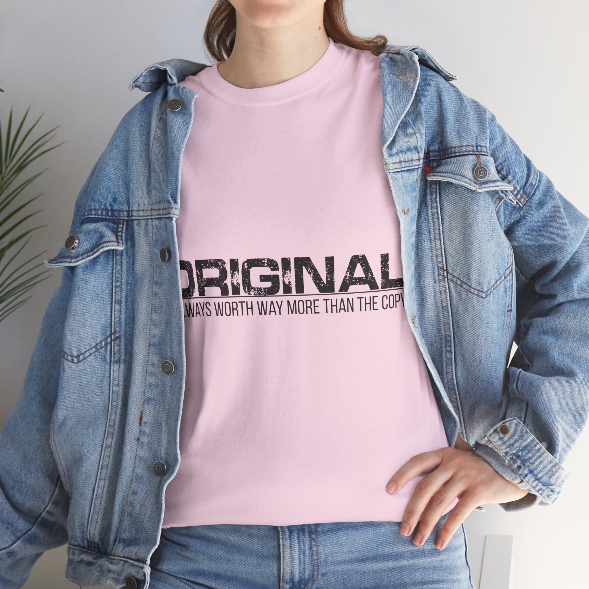 STAY SILENT Minimalist Tee — Vertical Text Black Unisex Cotton Tee