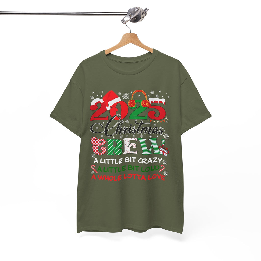 Christmas Crew 2025 Unisex Cotton Tee