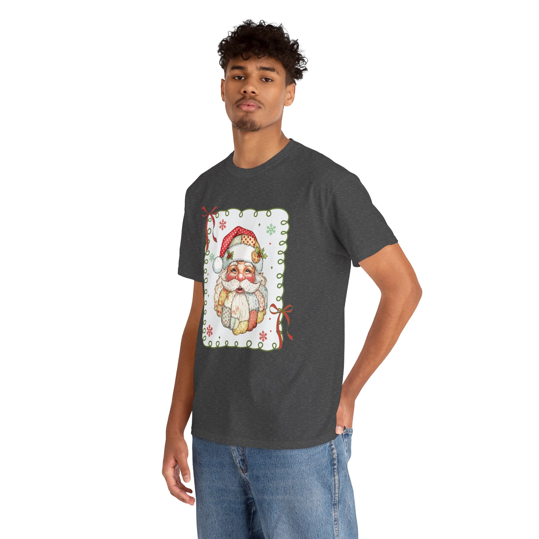 Santa Vintage Unisex Cotton Tee