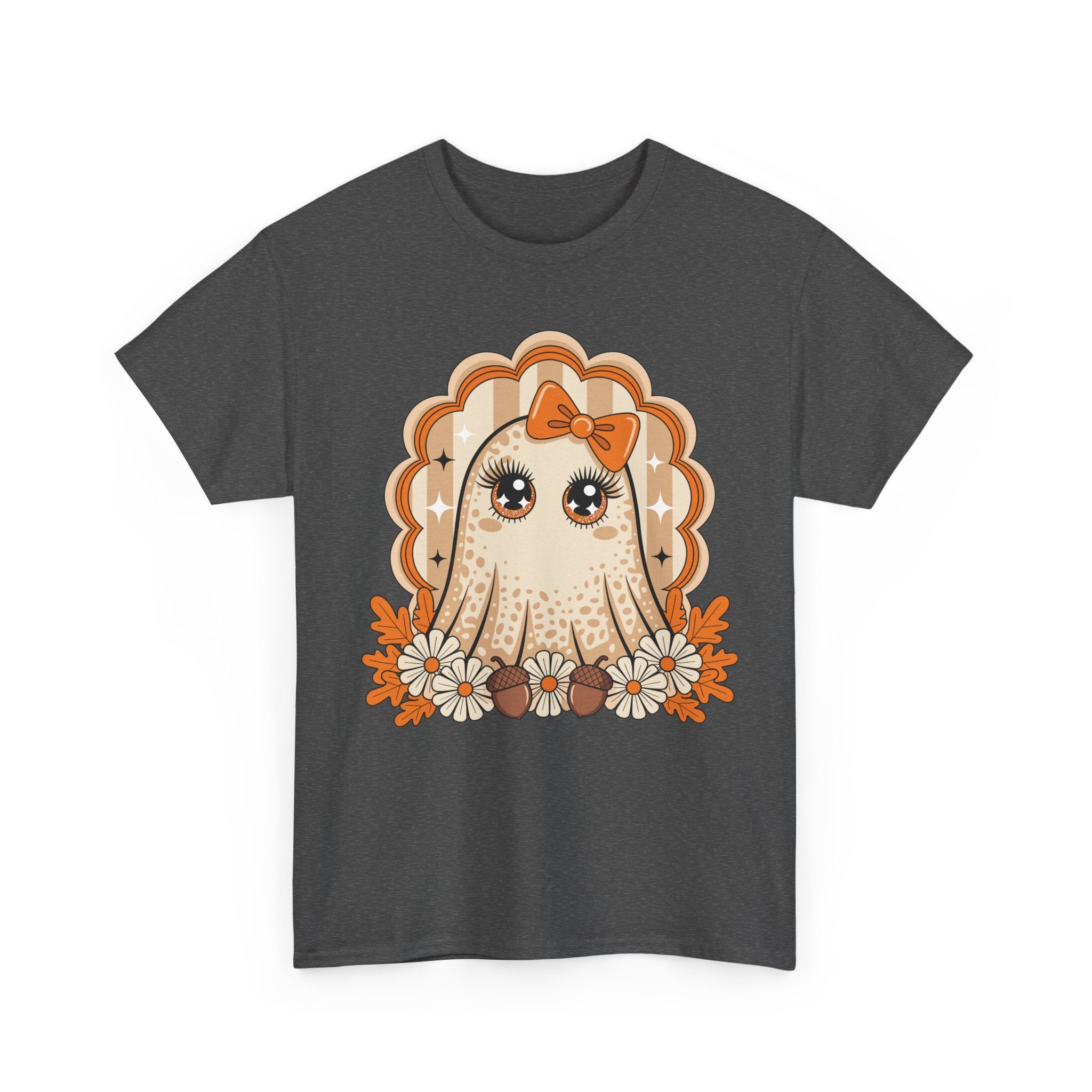 Ghost and Daisies Unisex Cotten Tee