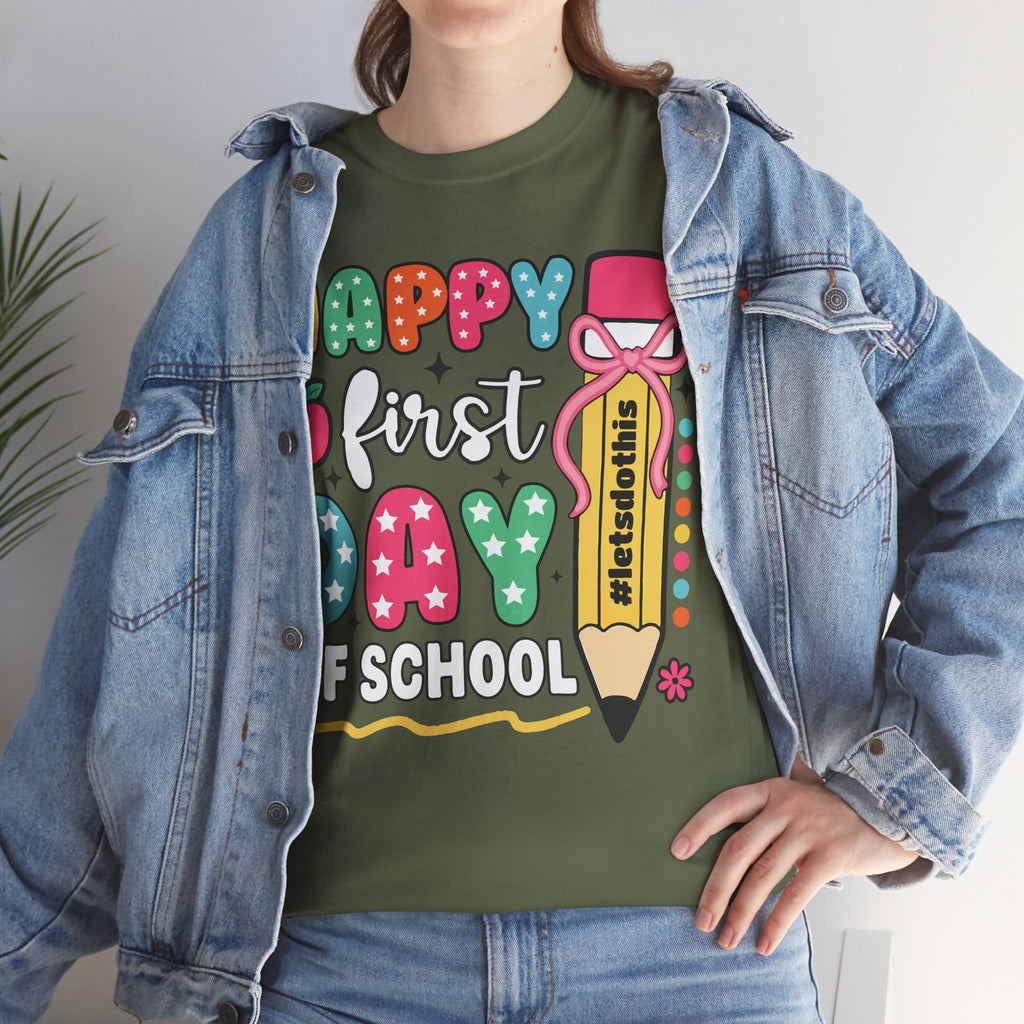 First Day of School Unisex Tee