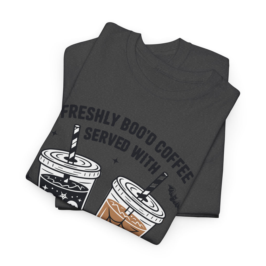 Halloween Iced Coffee Unisex Cotton Tee