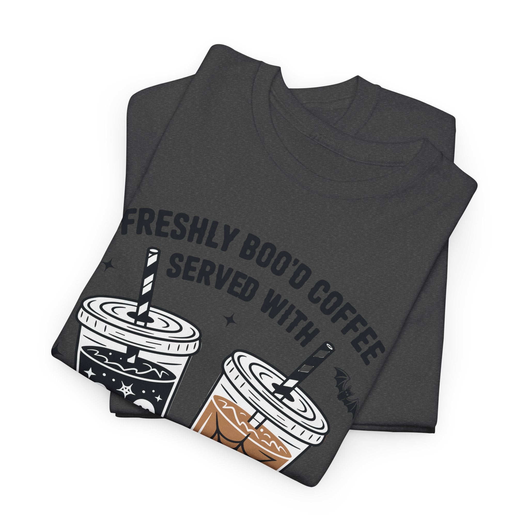 Halloween Iced Coffee Unisex Cotton Tee