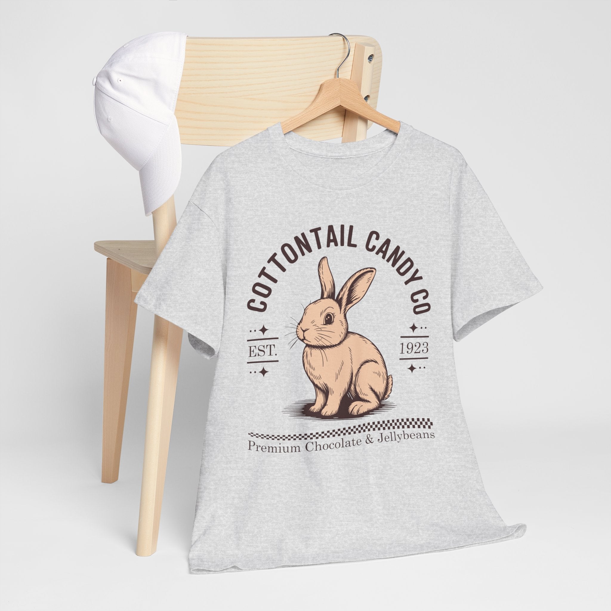 Cottontail Candy Co. Vintage Bunny Unisex Cotton Tee