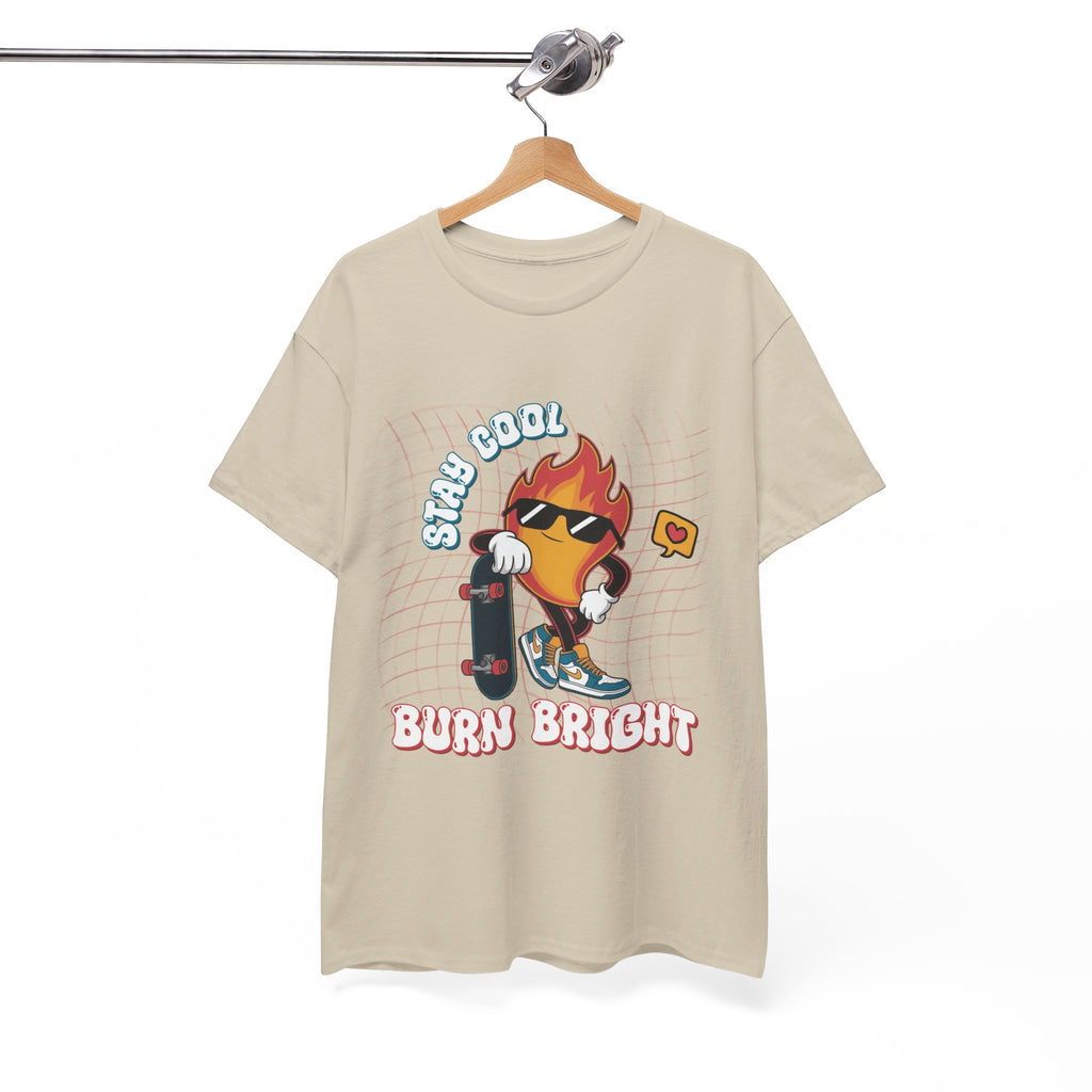 Stay Cool Burn Bright Unisex Tee