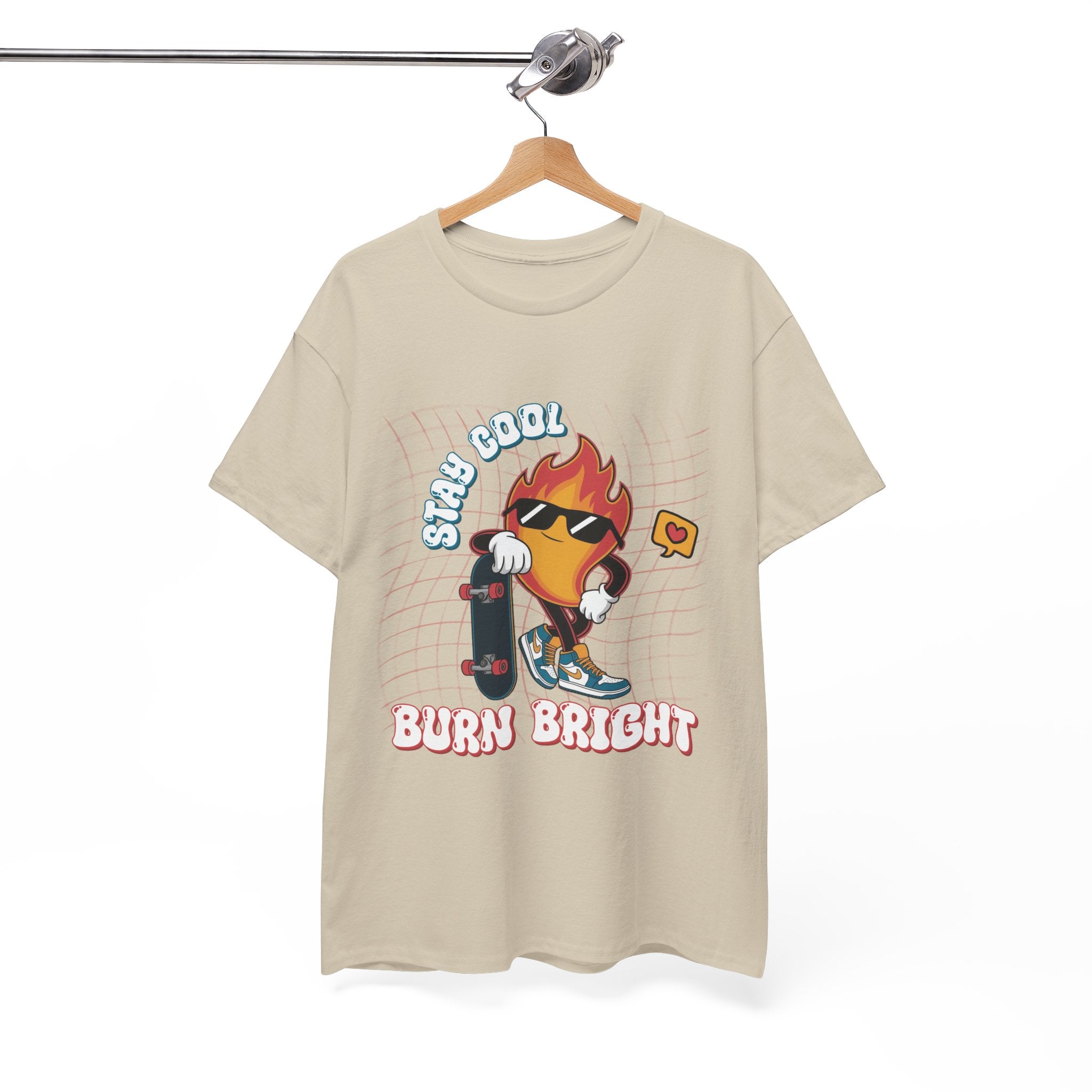 Stay Cool Burn Bright Unisex Tee