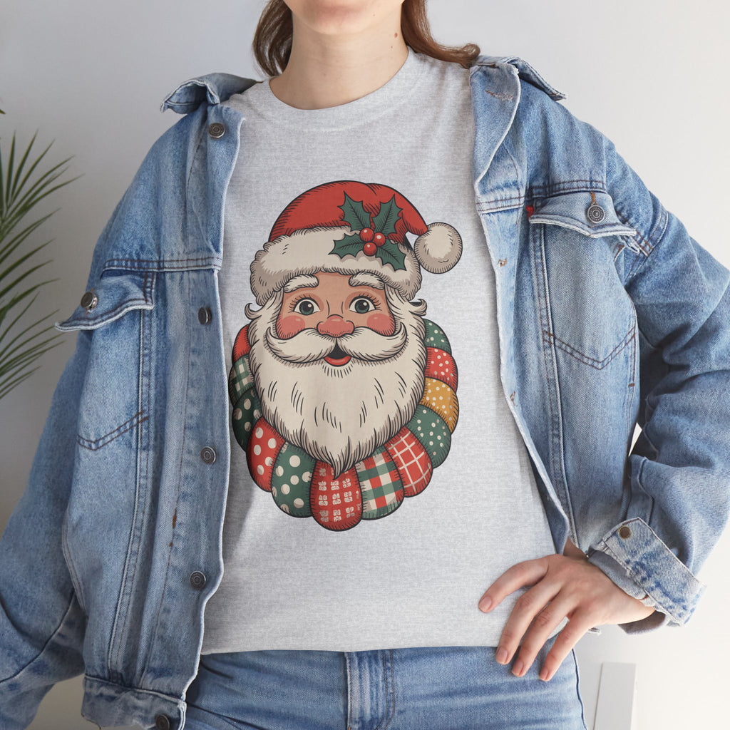 Vintage Santa Unisex Cotton Tee