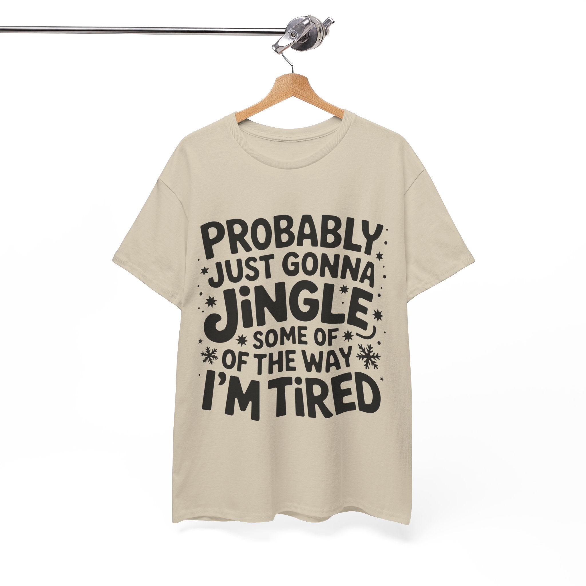 Black & White Minimalist Script Yes, I'm Always Cold Unisex Cotton Tee