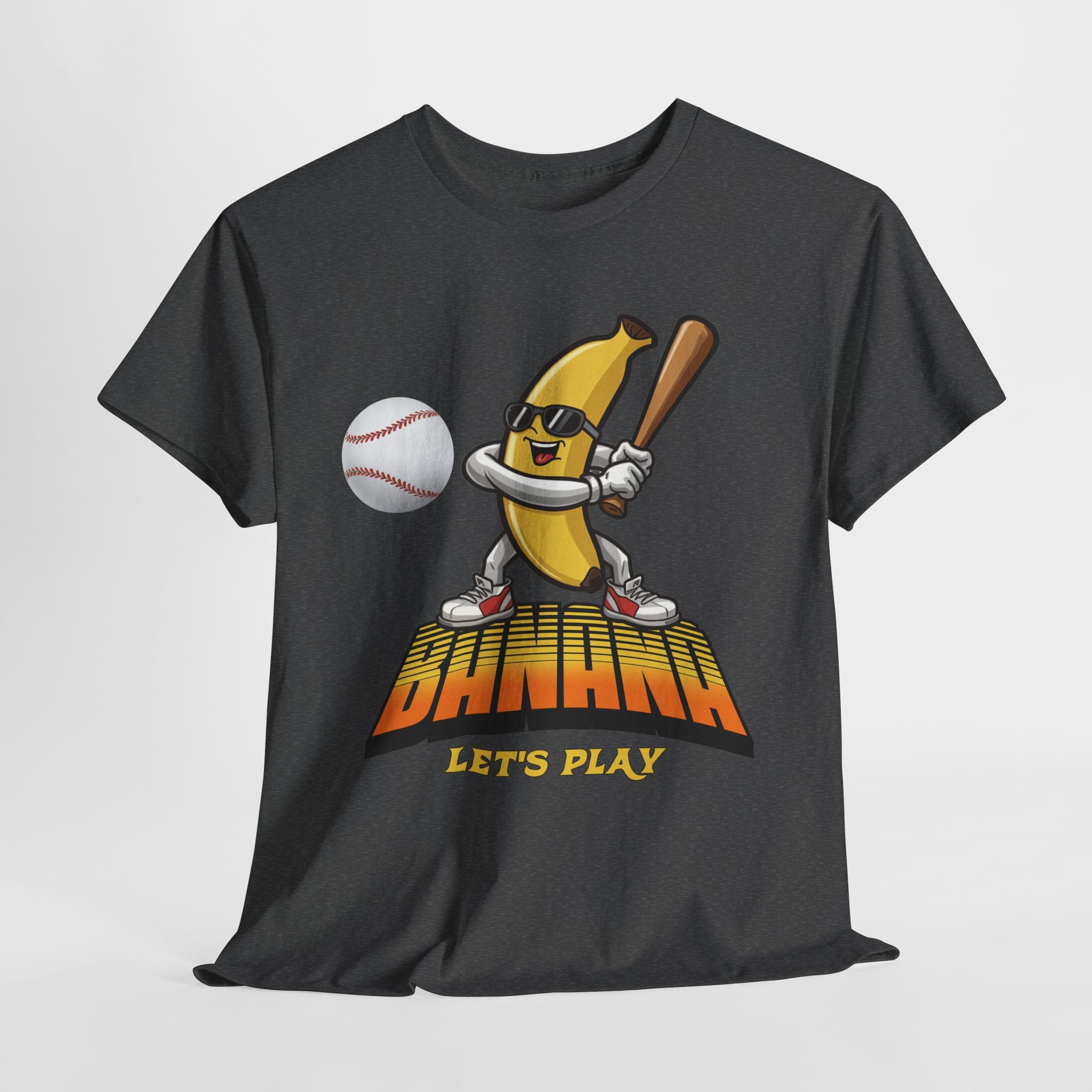 Banana Playing Baseball Tee