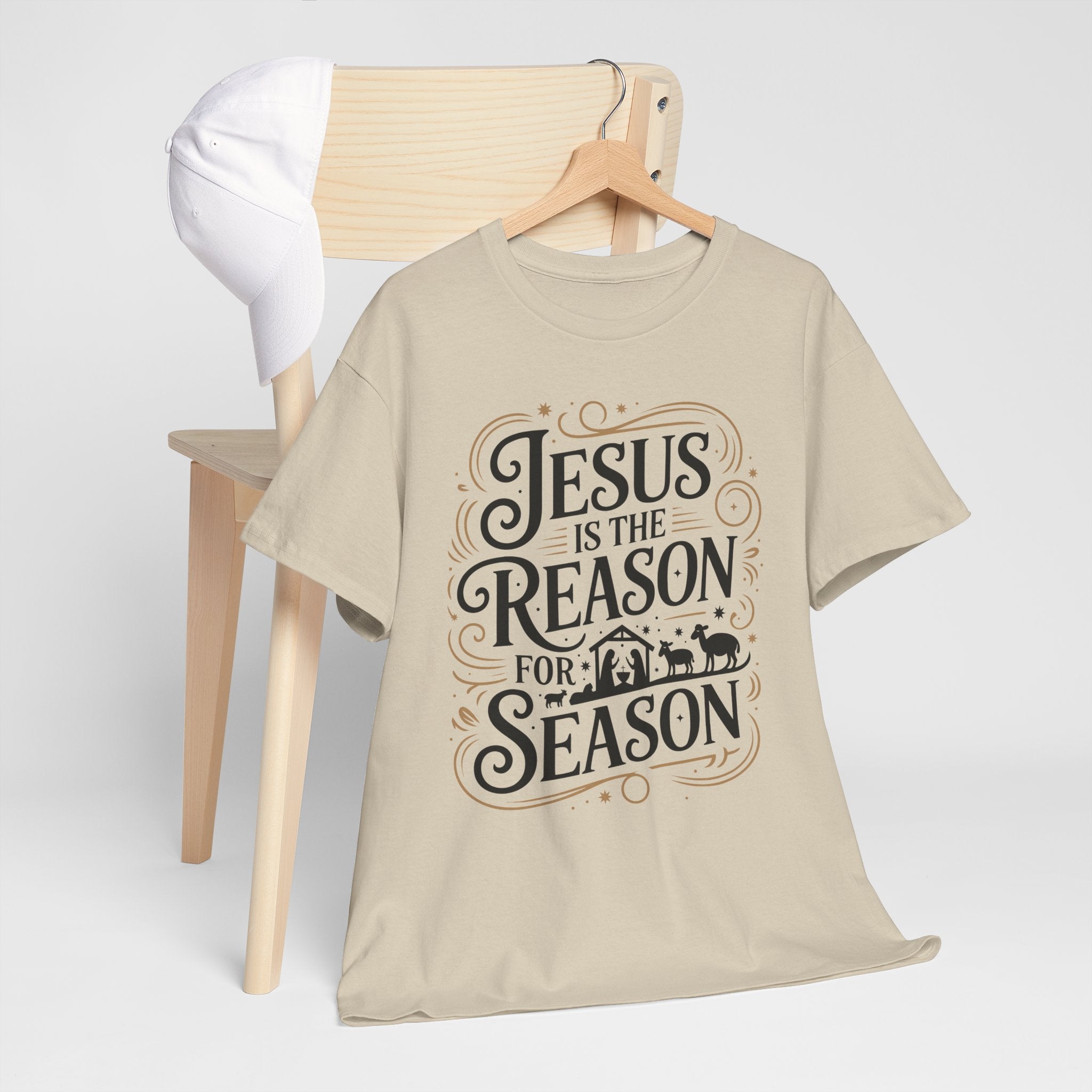 Vintage Gold Frame T-Shirt — Elegant Decorative Flourish Unisex Cotton Tee