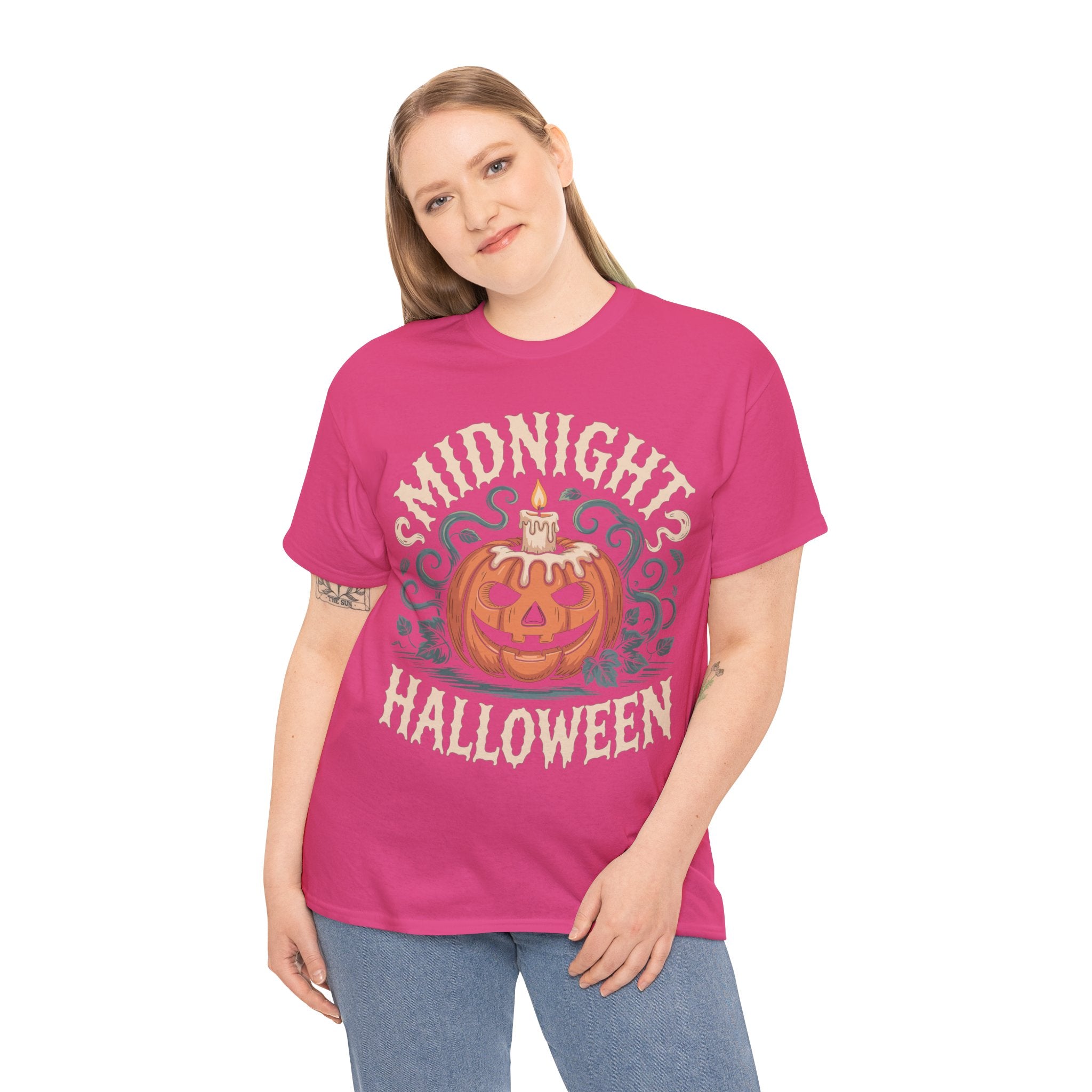 Midnight Halloween Pumpkin Tee