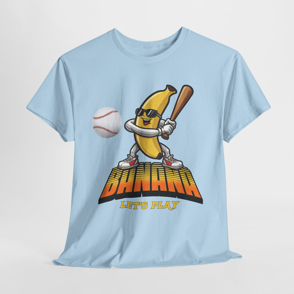Banana Playing Baseball Tee