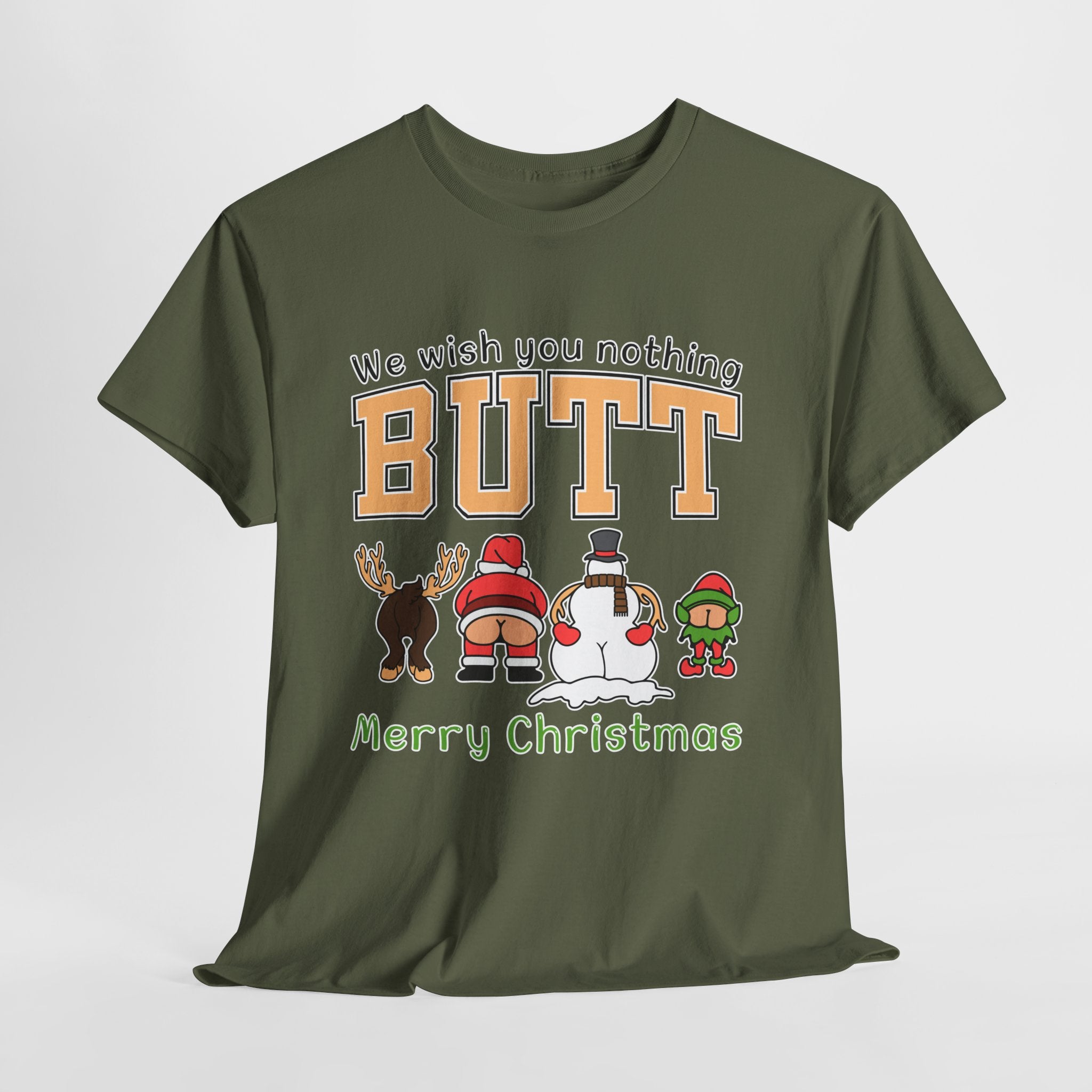 Christmas Butts Unisex Cotton Tee