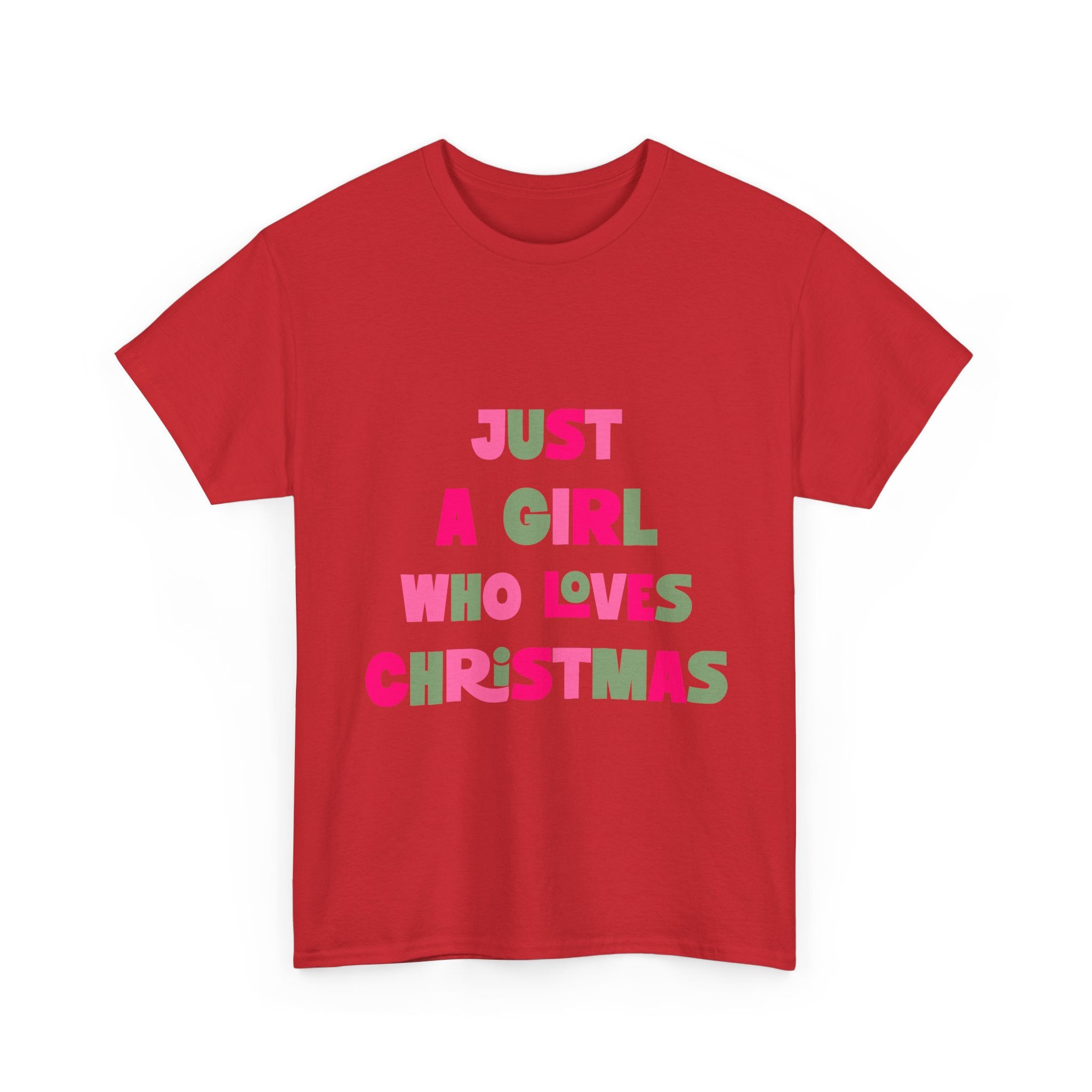 Christmas Text Unisex Cotton Tee