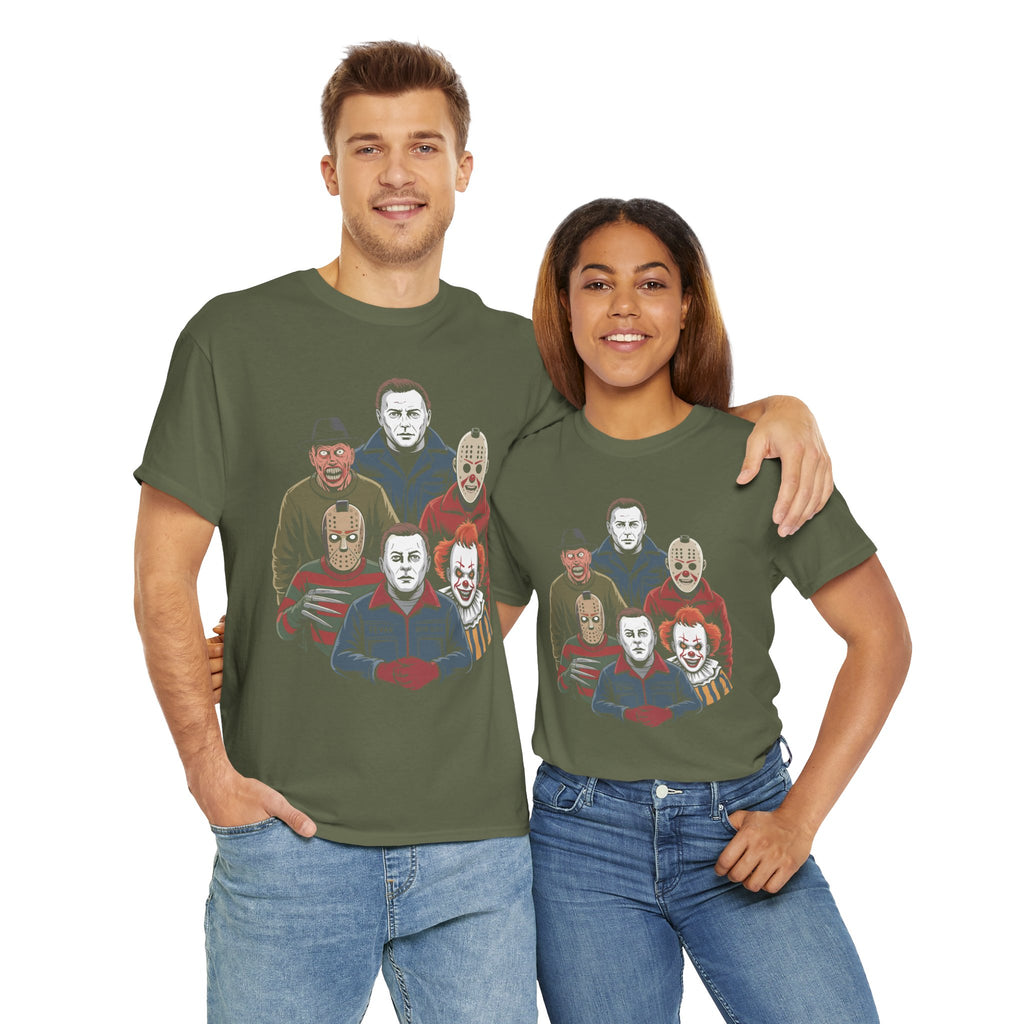 Horror Icons Unisex Cotton Tee