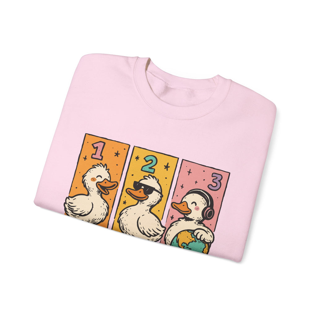 Funny Unisex Duck Graphic Sweatshirt