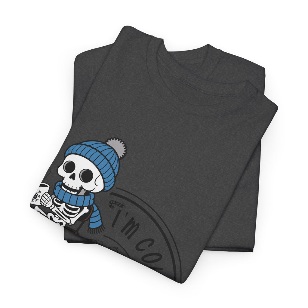 Cozy Skeleton Unisex Cotton Tee