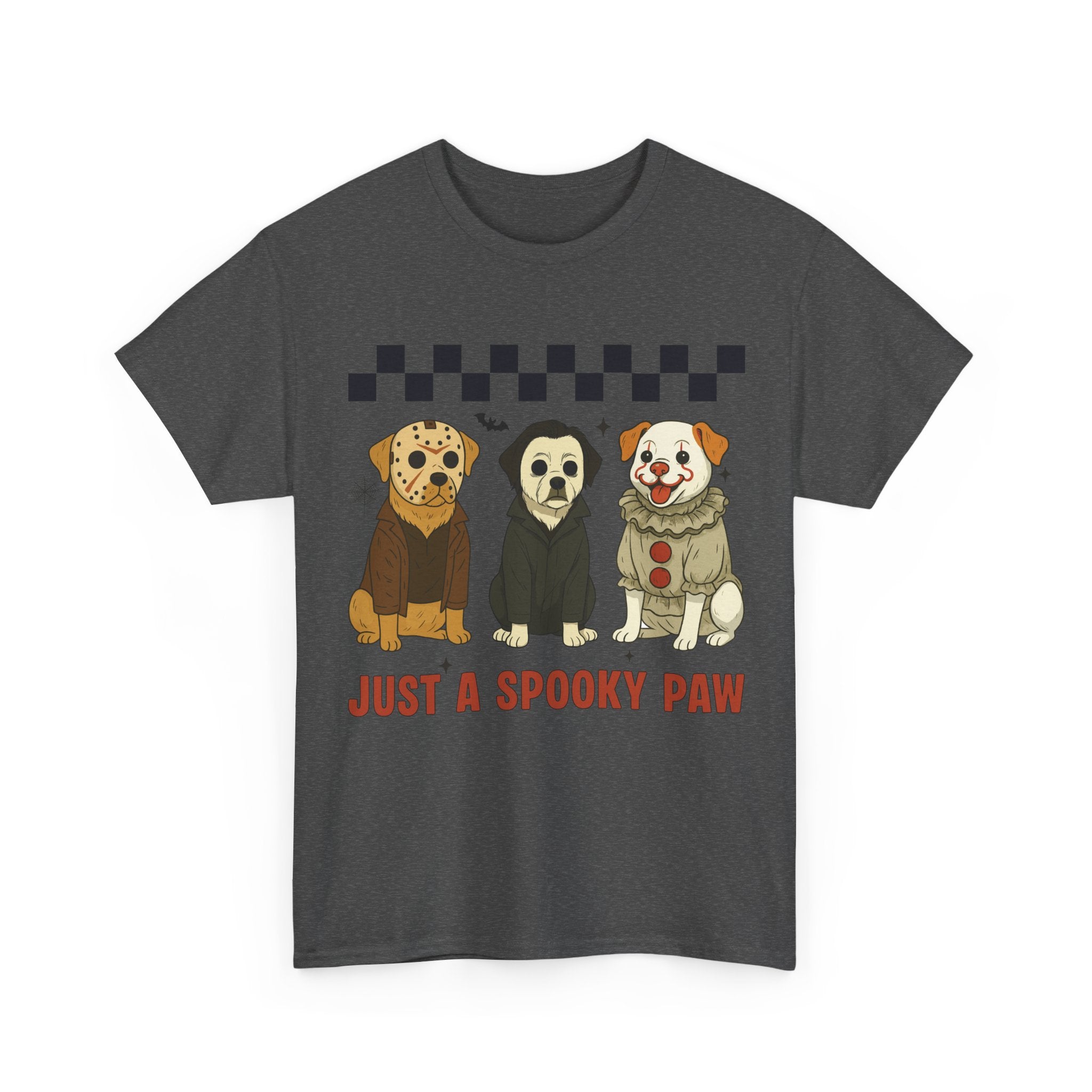Halloween "Just A Spooky Paw" Unisex Cotton Tee