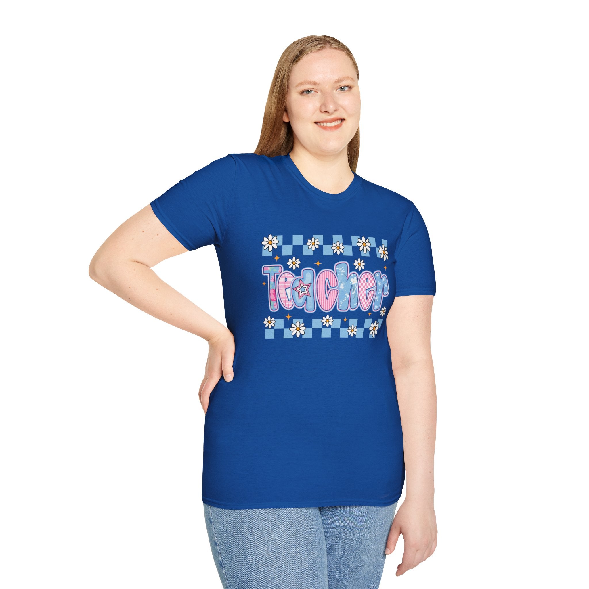 Teacher Vibes Unisex Softstyle T-Shirt