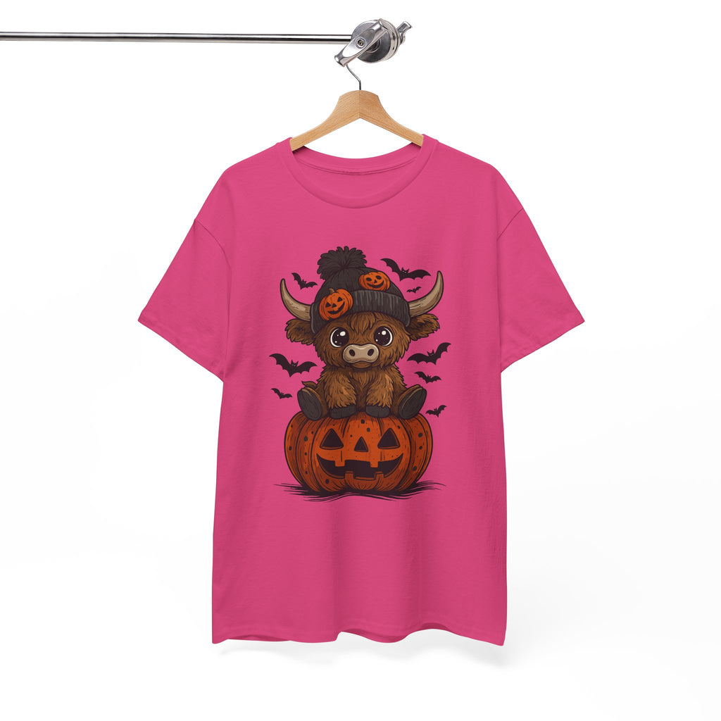 Halloween Cow Unisex Cotton Tshirt
