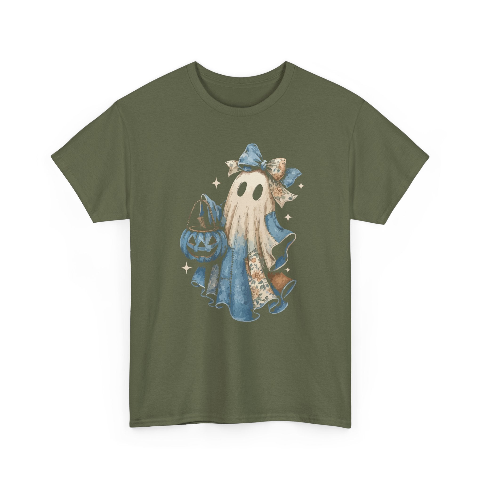 Ghost Halloween Unisex Cotton Tee