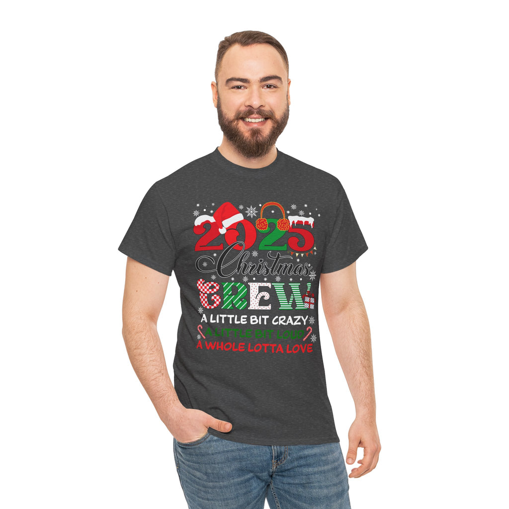 Christmas Crew 2025 Unisex Cotton Tee