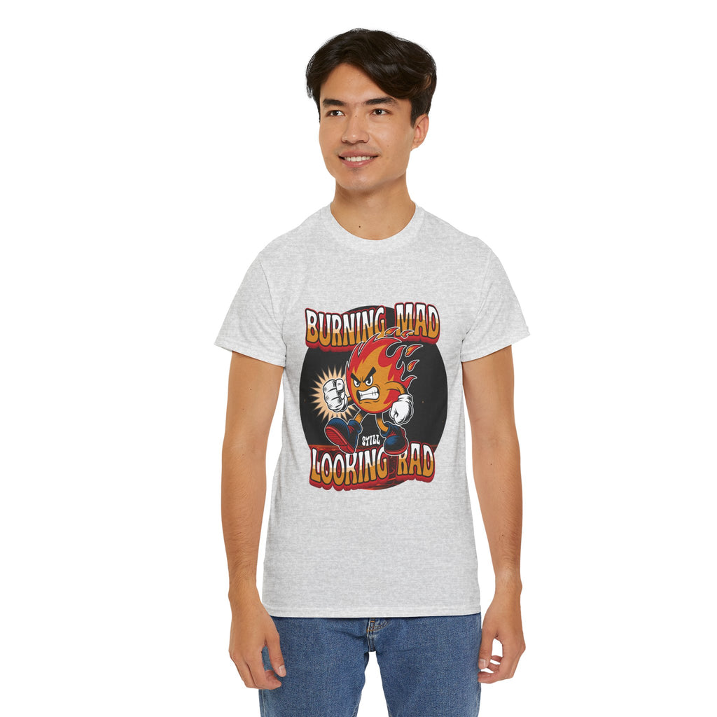 Burning Mad Looking Rad Unisex Tee