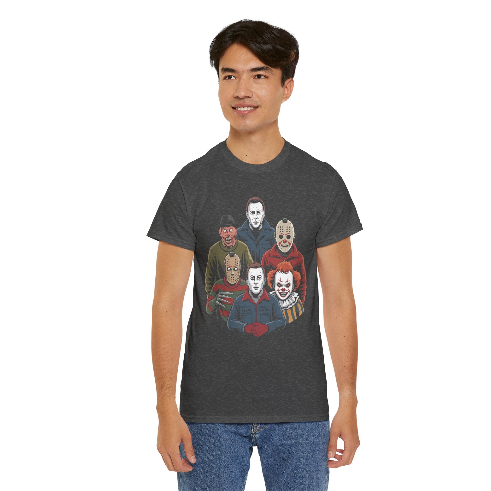 Horror Icons Unisex Cotton Tee