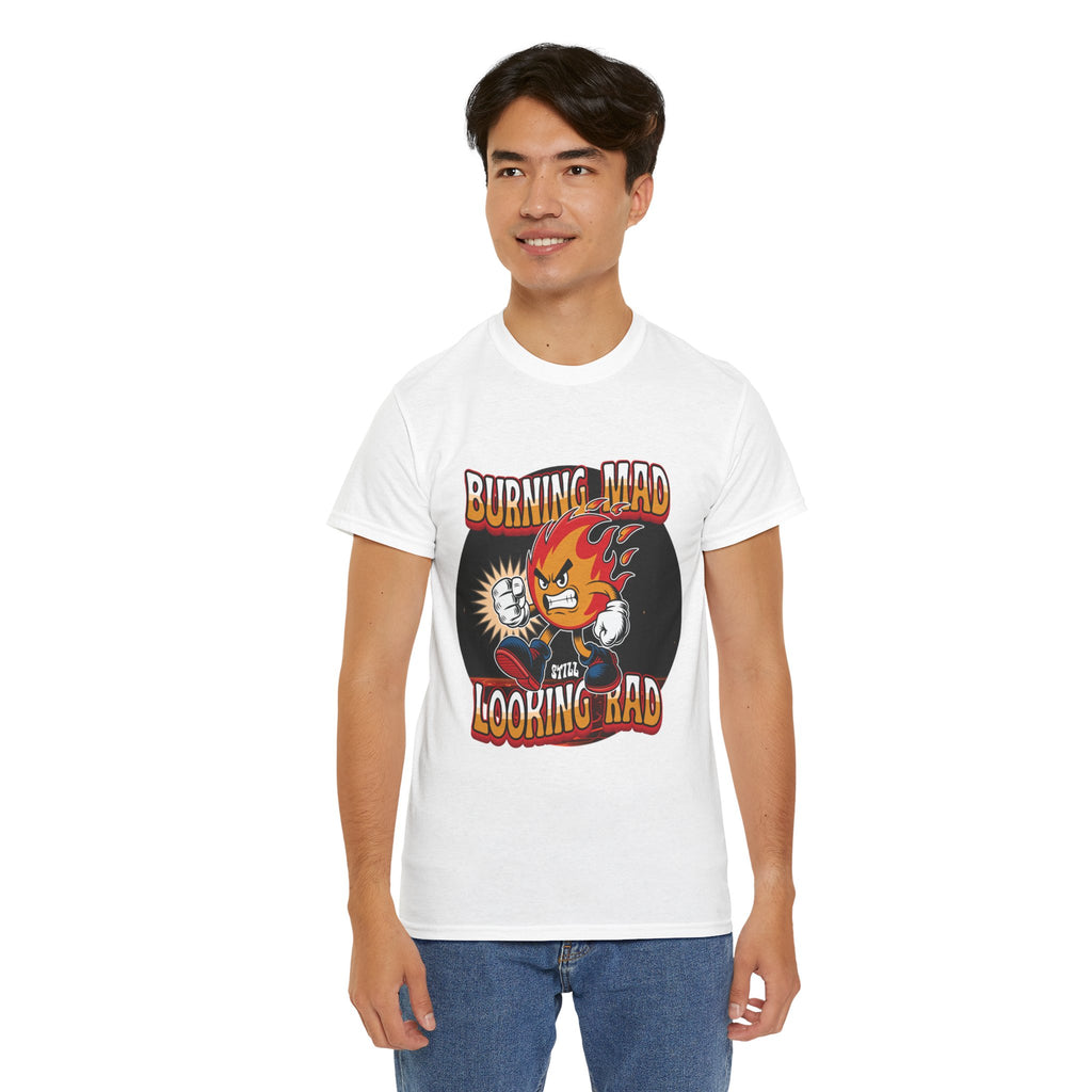 Burning Mad Looking Rad Unisex Tee