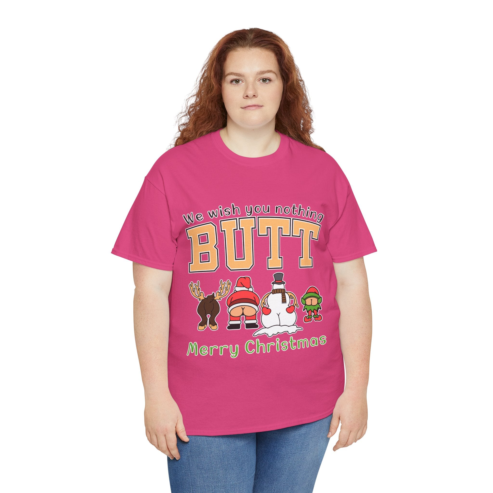 Christmas Butts Unisex Cotton Tee