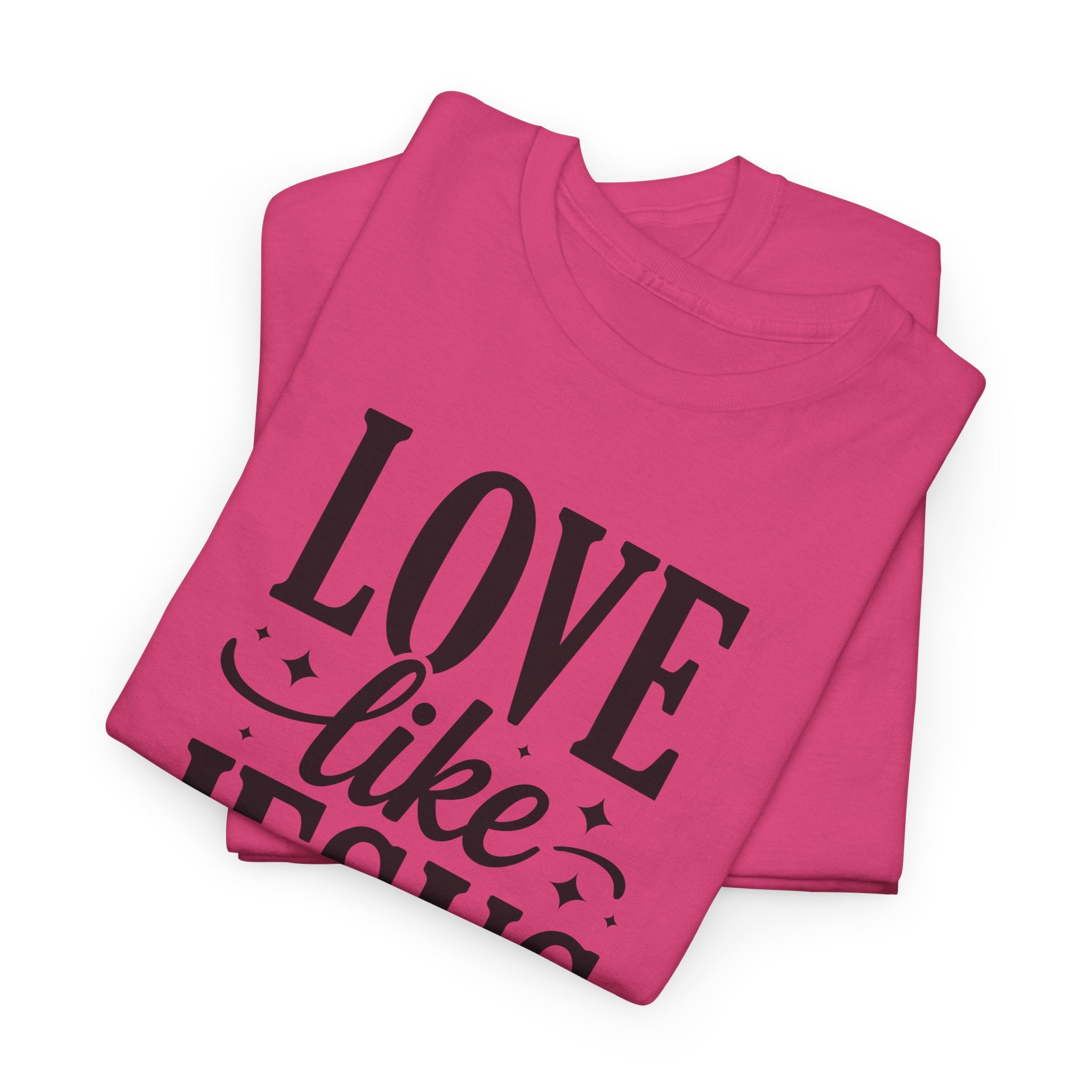 Love Like Jesus Tee — John 13:34 Faith-Inspired Christian Unisex Cotton T-Shirt