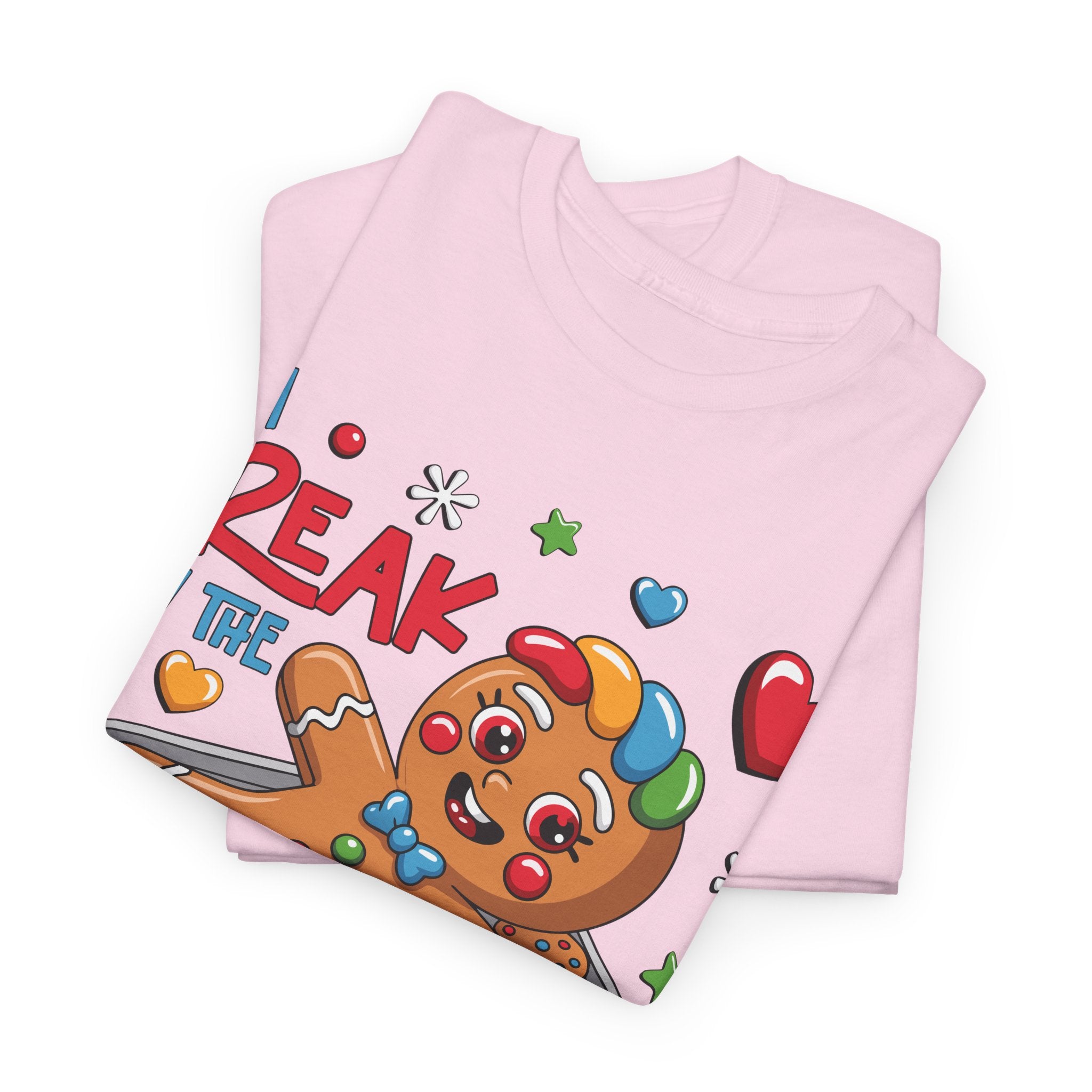 Gingerbread ‘I’m Freak on the Cookie Sheet’ Unisex Cotton Tee
