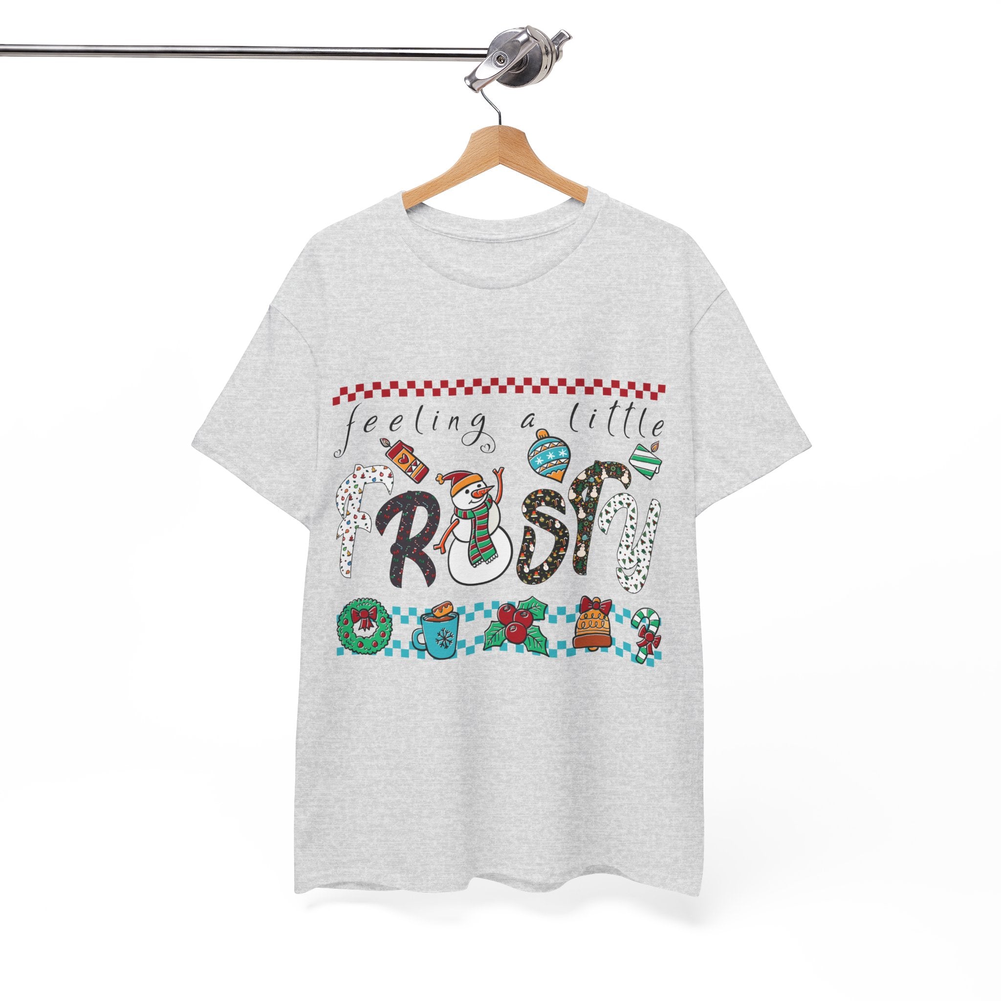 Christmas Frosty Unisex Cotton Tee