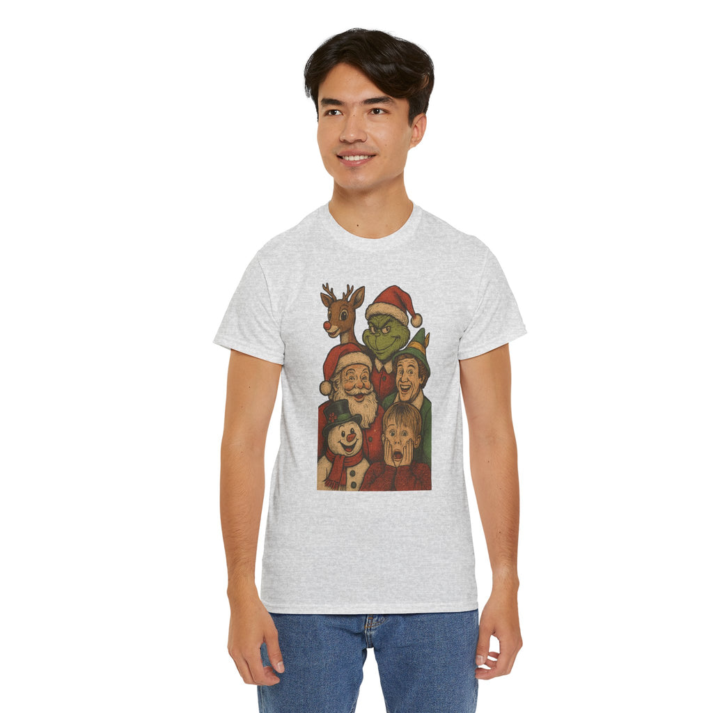 Christmas Icon Vintage Unisex Cotton Tee