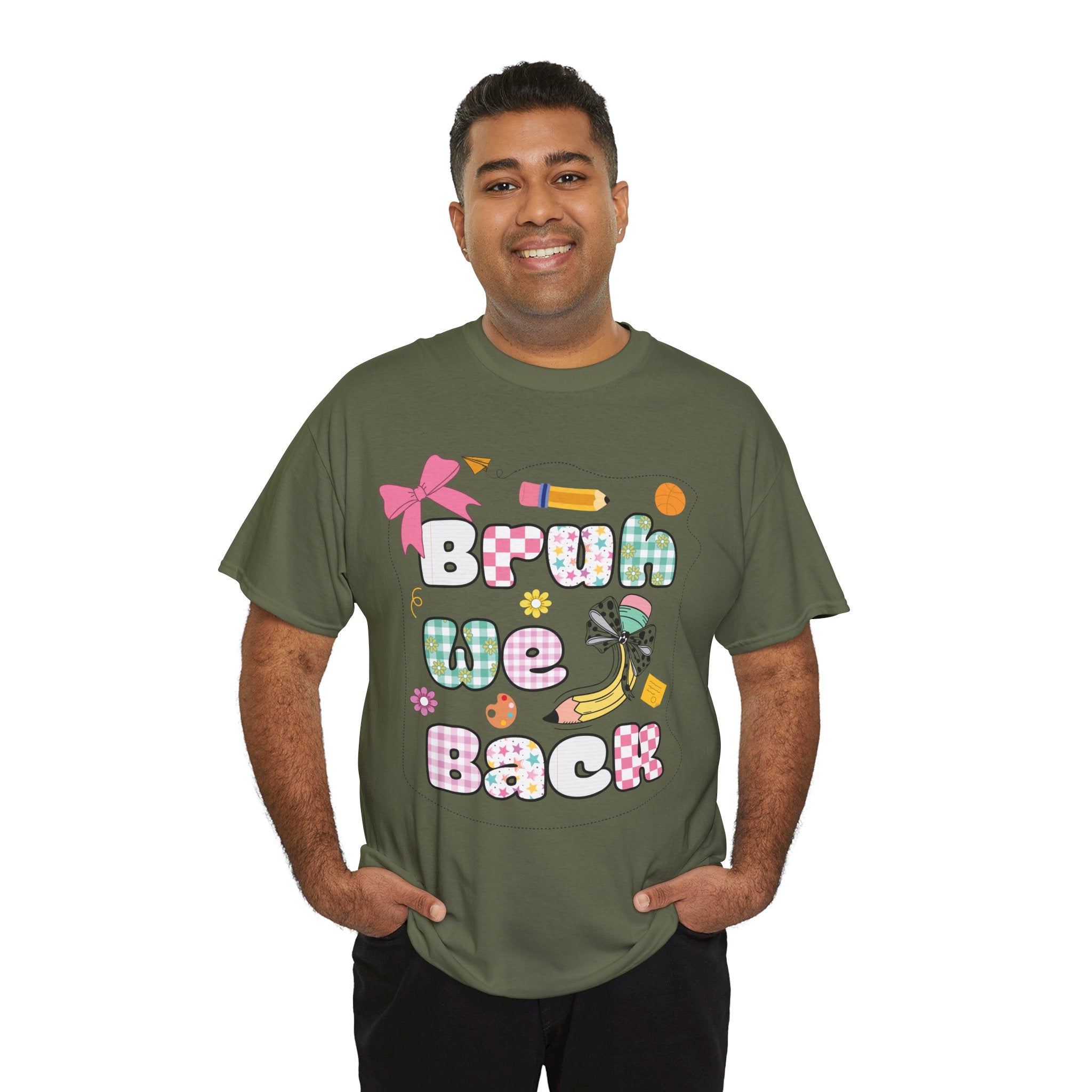 Bruh We Back Cotton Tee