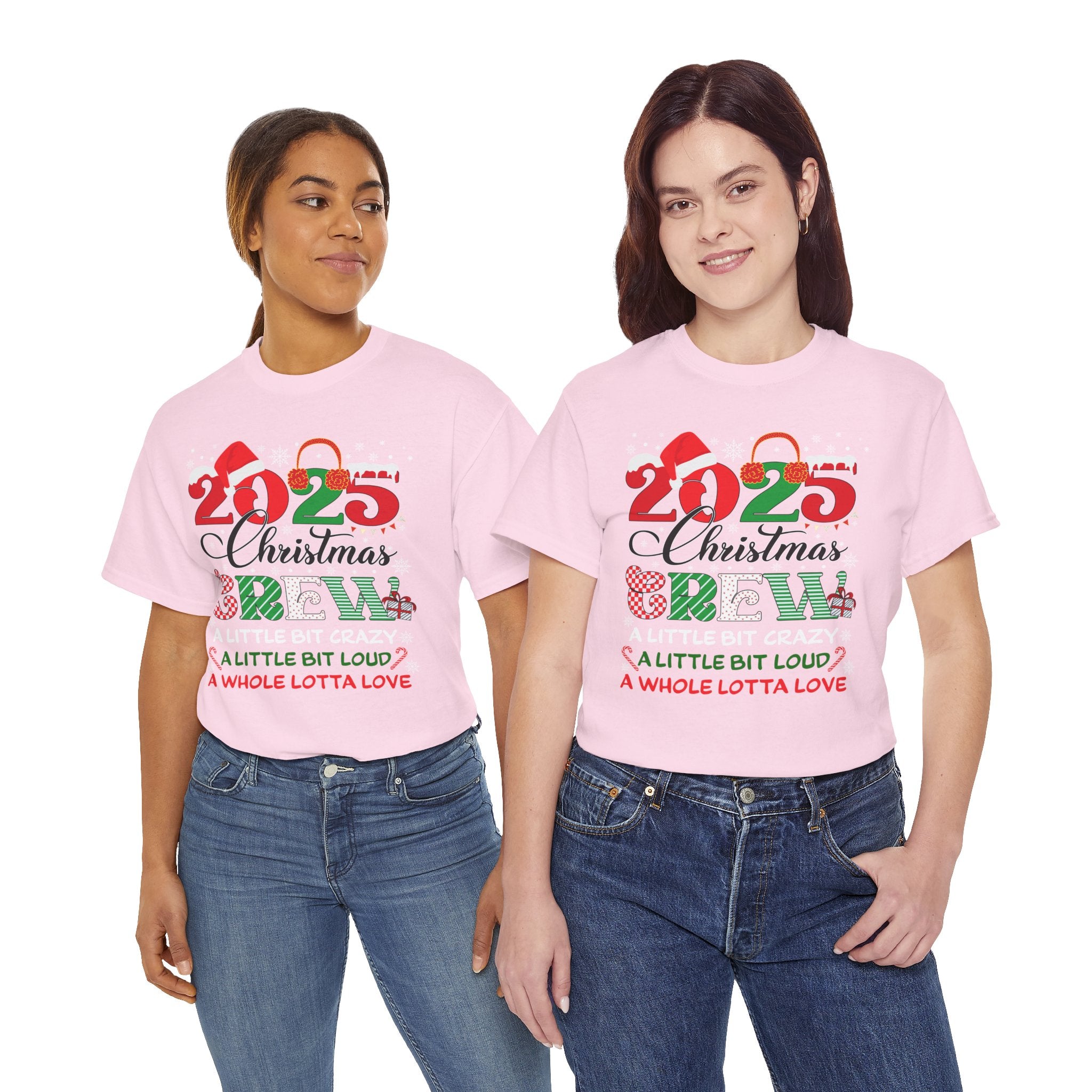 Christmas Crew 2025 Unisex Cotton Tee