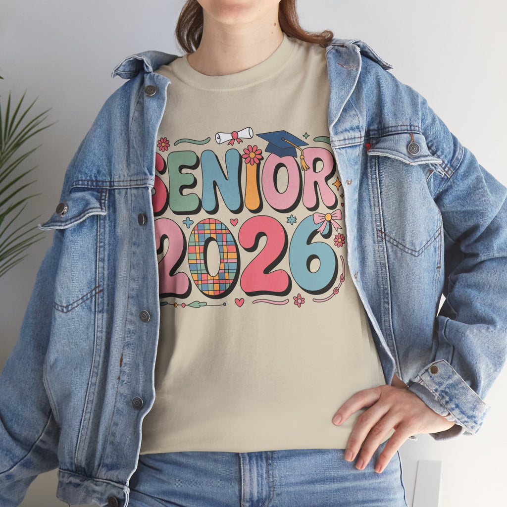 Senior Class of 2026 Unisex Cotton Tee