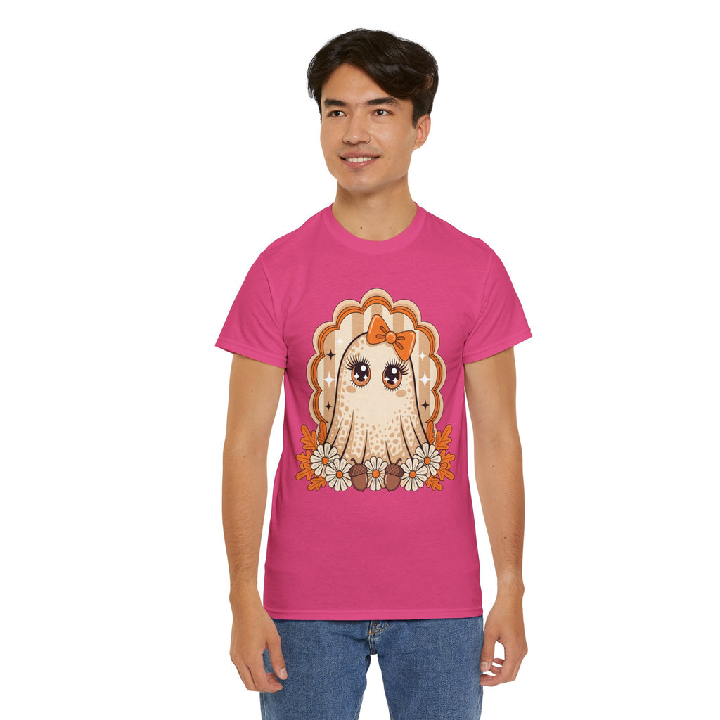 Ghost and Daisies Unisex Cotten Tee