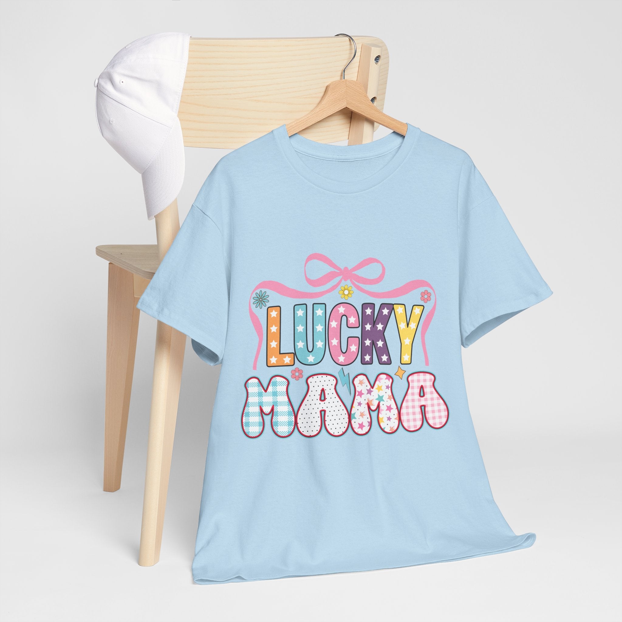 Lucky Mama Unisex Cotton Tee