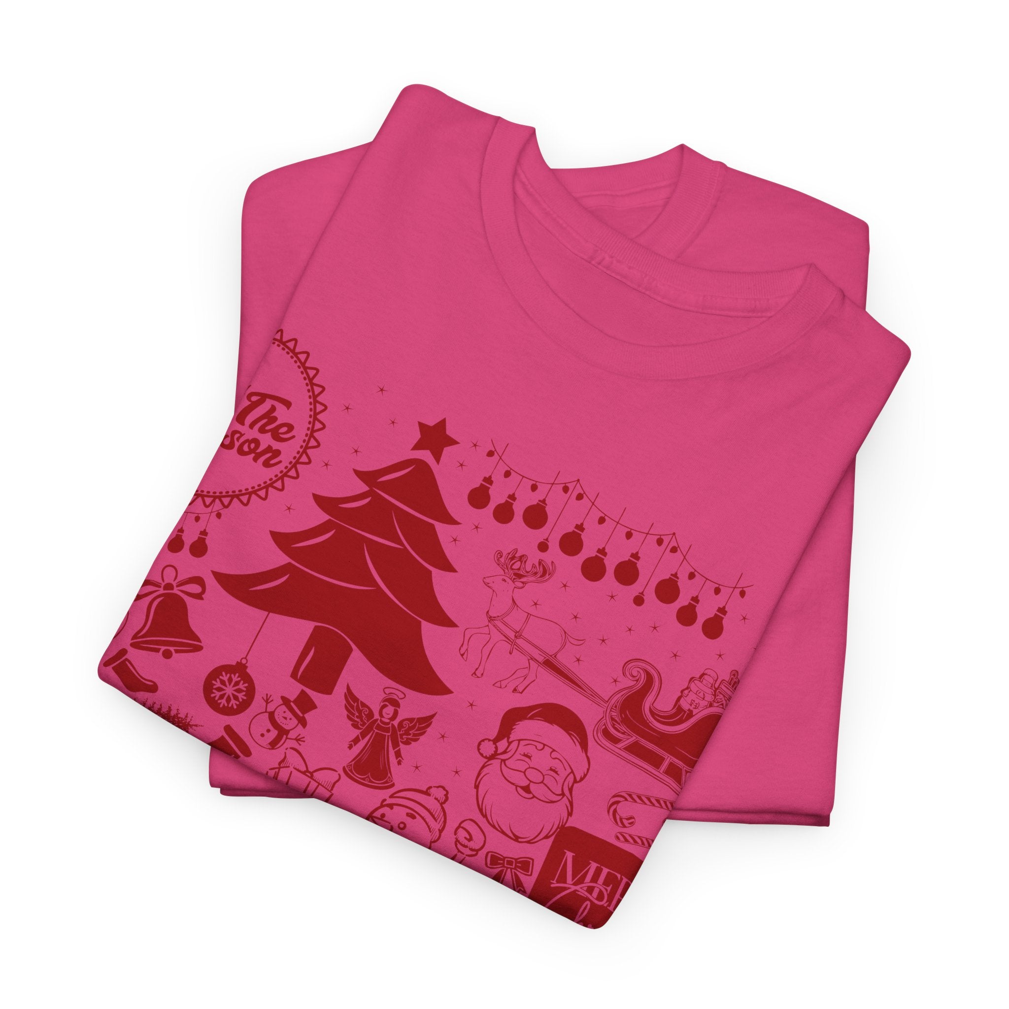 Christmas Festive Unisex Cotton T-shirt