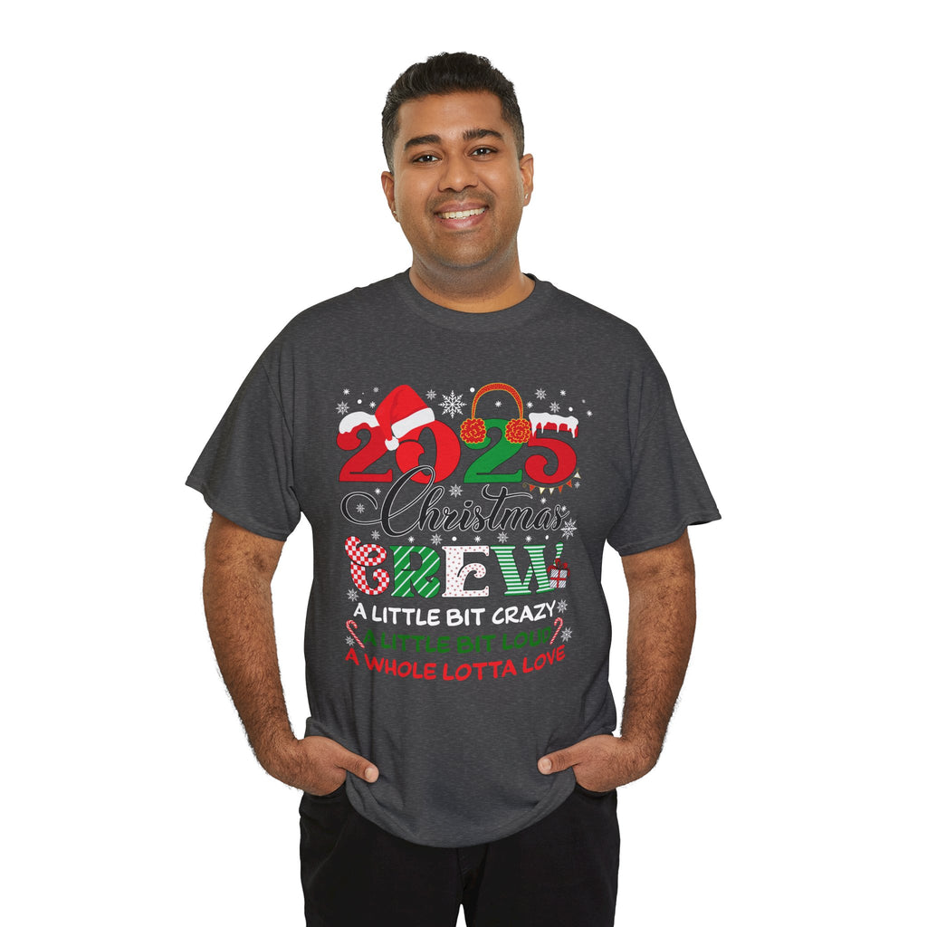 Christmas Crew 2025 Unisex Cotton Tee
