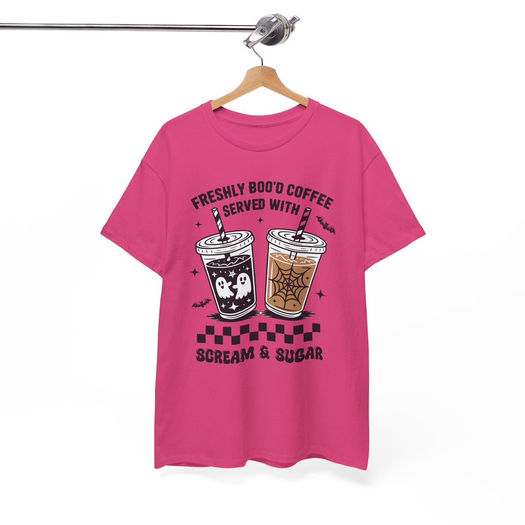 Halloween Iced Coffee Unisex Cotton Tee