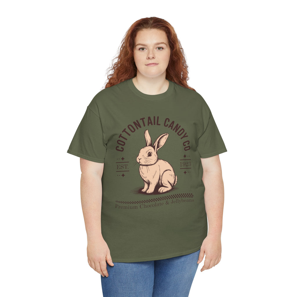 Cottontail Candy Co. Vintage Bunny Unisex Cotton Tee