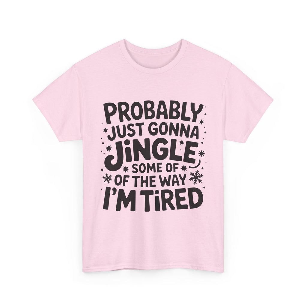 Black & White Minimalist Script Yes, I'm Always Cold Unisex Cotton Tee