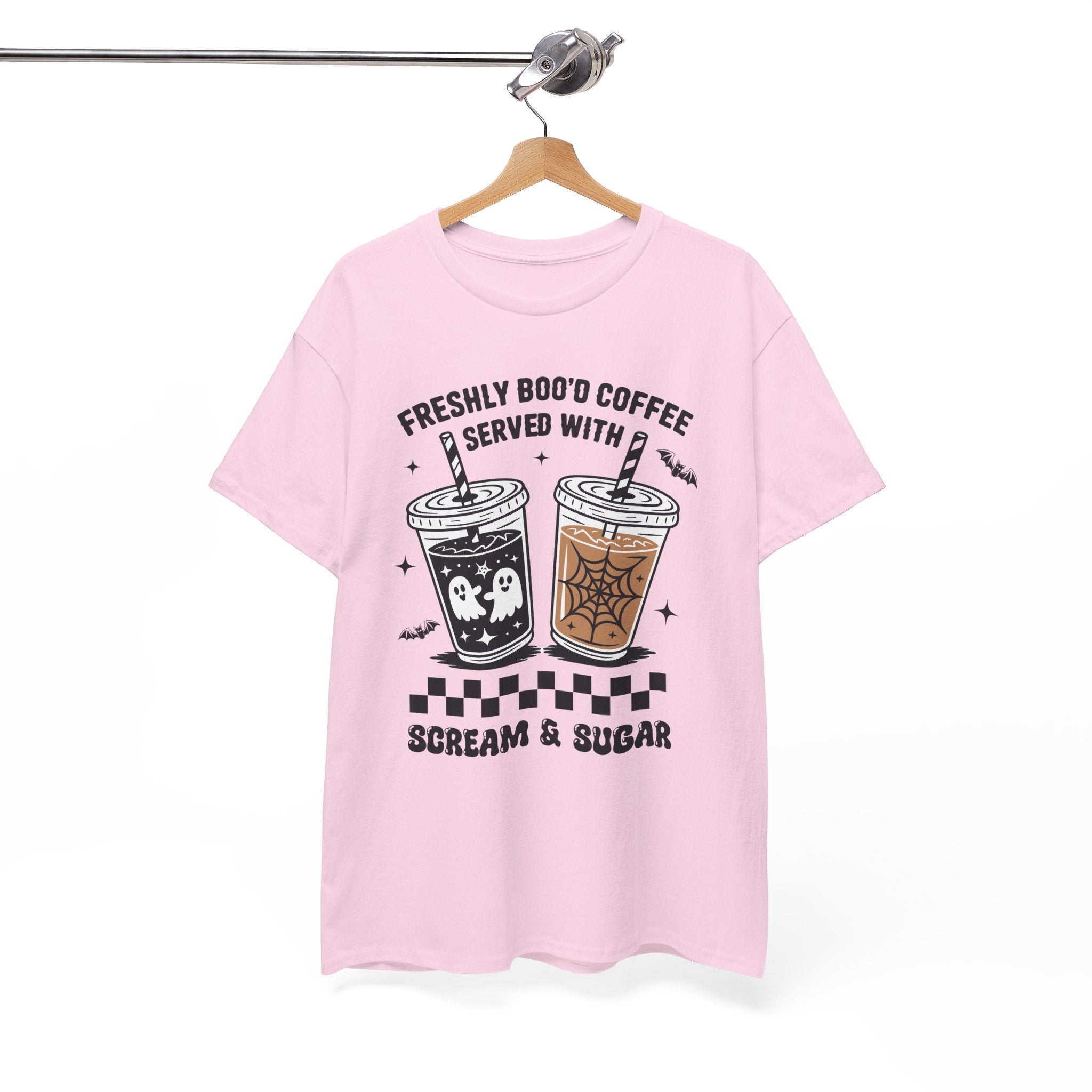 Halloween Iced Coffee Unisex Cotton Tee