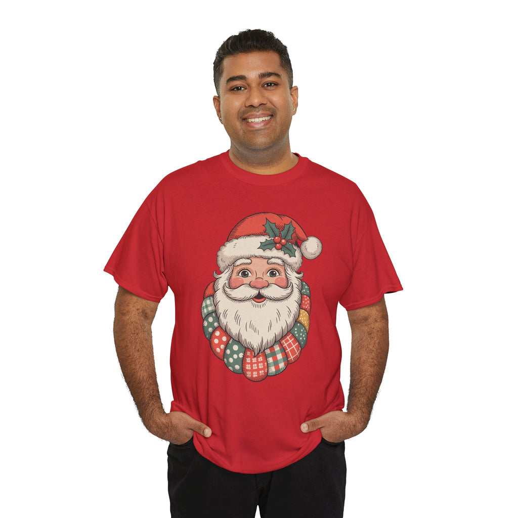 Vintage Santa Unisex Cotton Tee