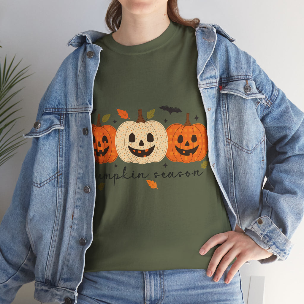 Pumpkin Season Unisex Cotton Tee