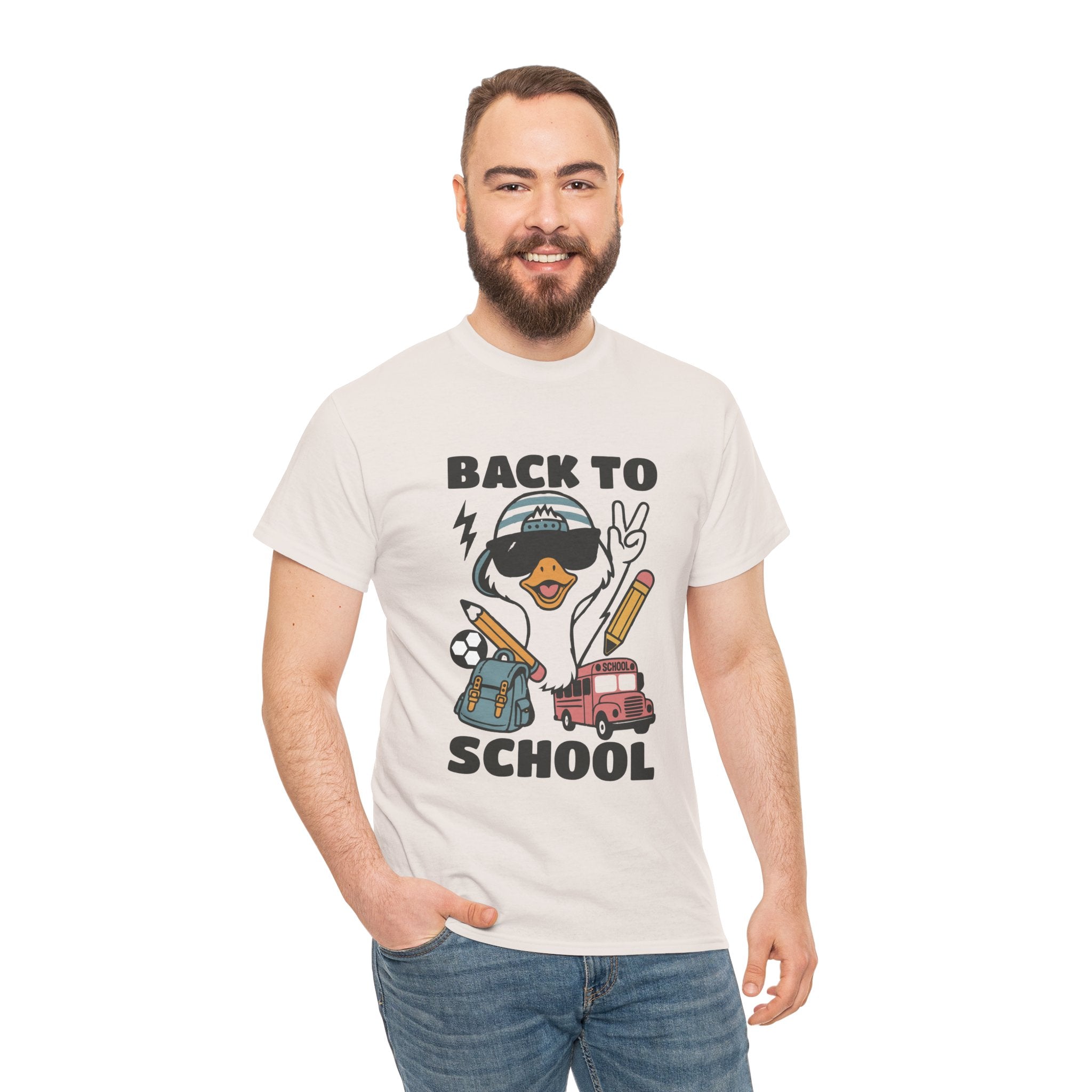 Back to School Unisex Heavy Cotton Tee