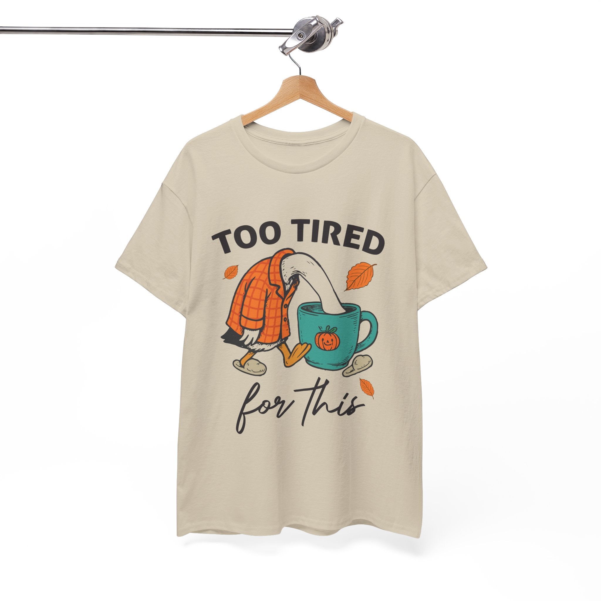 Sleepy Crow Unisex Cotton Tee